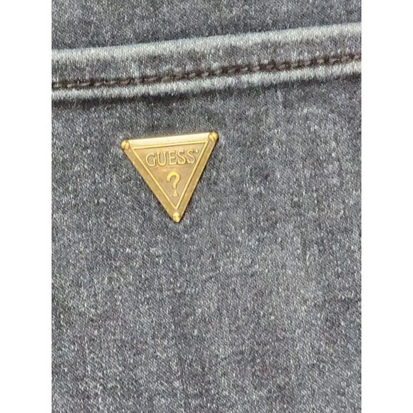 GUESS Women Dark Blue Size 27 Flared Jeans - Picture 11 of 13